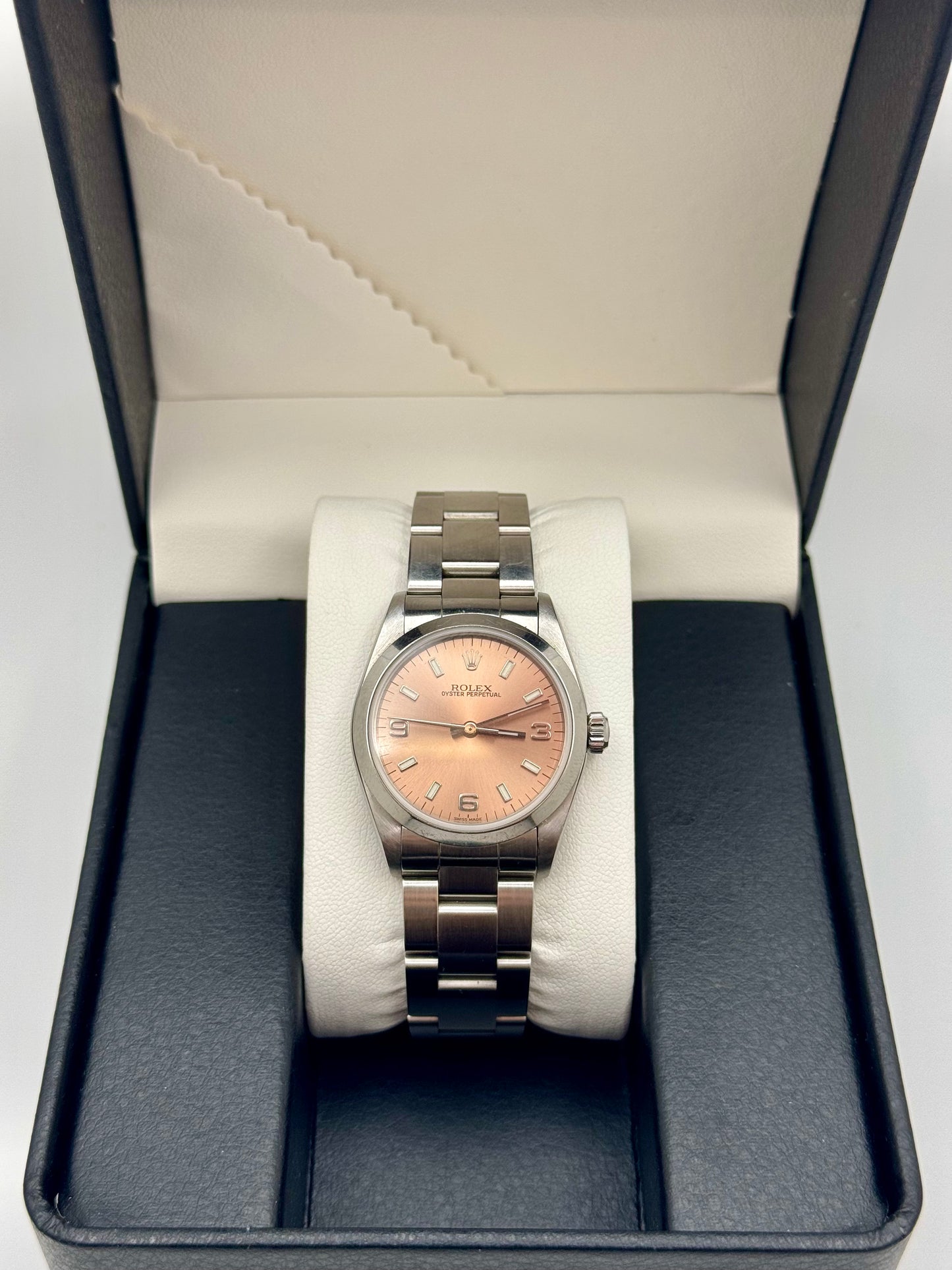 Rolex Oyster Perpetual 31MM Salmon Dial Oyster Bracelet (67480)