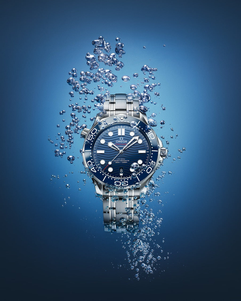Omega Seamaster Diver 300M 42 mm, steel on steel