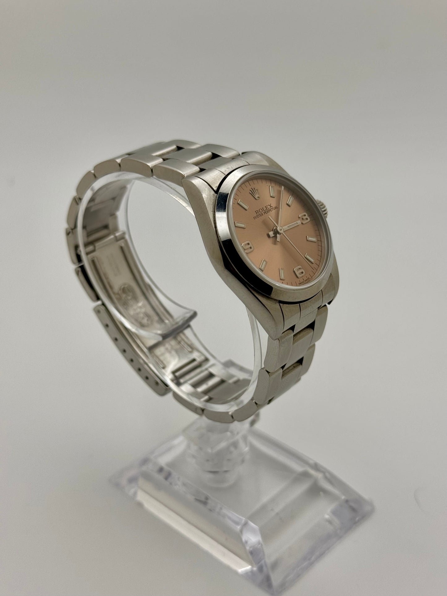 Rolex Oyster Perpetual 31MM Salmon Dial Oyster Bracelet (67480)
