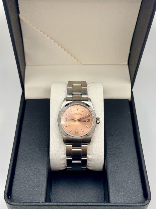 Rolex Oyster Perpetual 31MM Salmon Dial Oyster Bracelet (67480)