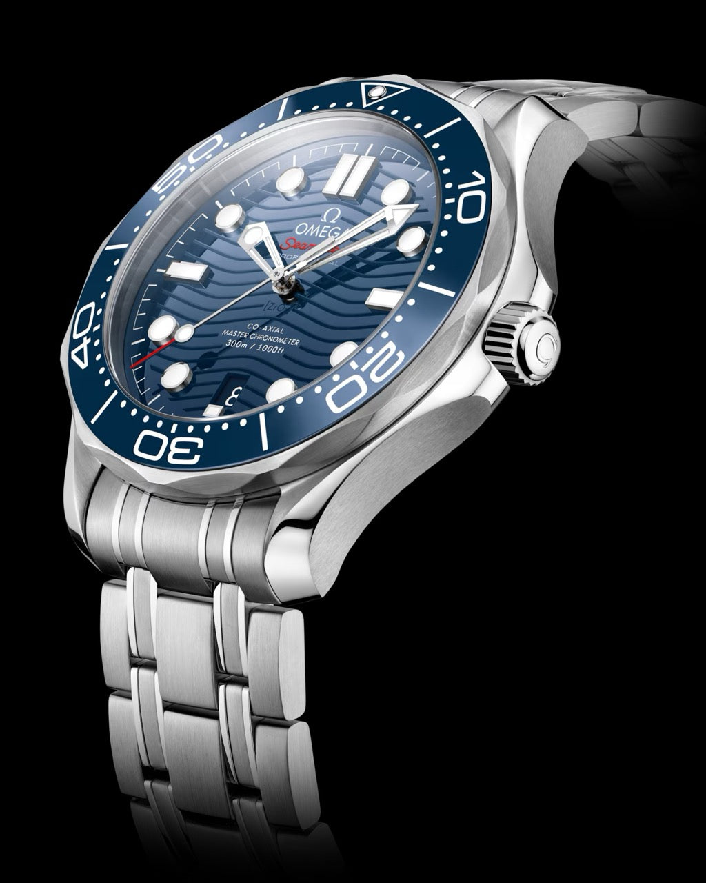 Omega Seamaster Diver 300M 42 mm, steel on steel